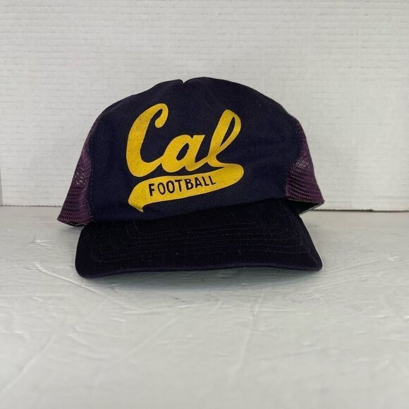 Vintage Cal Berkeley NCAA Trucker SnapBack Large - Picture 2 of 6